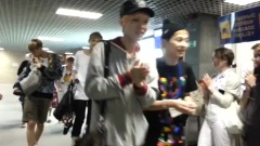 圣彼得堡機場送機