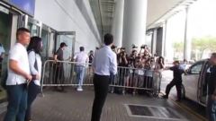 金秀賢香港行接機
