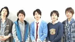 Johnny's Net New Year Message 嵐Cut