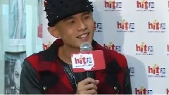 周杰倫為新專輯宣傳錄制HITFM大臺柱記者會