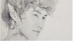 SUHO Fanart手繪創作過程