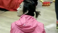 AJ賣萌瞬間
