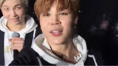 JIMIN更新:和A.R.M.Y一起在演唱會上