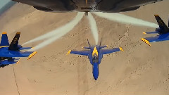 美海軍藍天使飛行表演