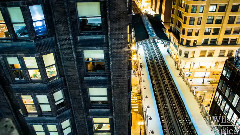 芝加哥延時攝影:風城之夜