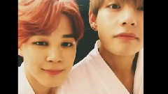 金泰亨&JIMIN推特更新:最近流行這個么?Thanks達拉斯