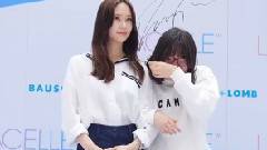 BAUSCH LOMB Event Krystal安慰哭泣的粉絲