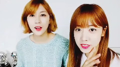 Naver V APP Live Channel 金南珠&吳夏榮Cut