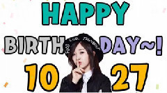 YUNA生日快樂
