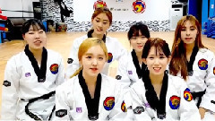 今天開始我們 K-Tigers跆拳道舞蹈模仿