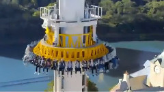 Lotte world EXO 燦烈 Live in Gyro Drop