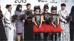 BABYMETAL WOMEN OF THE YEAR 2015受賞