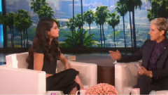 Selena在Ellen Show節目連續被嚇兩次