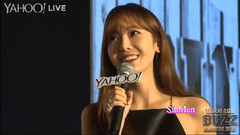 Yahoo Asia Buzz Awards Jessica受賞采訪Cut