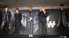 HISTORYセカンドシングル'LOST'発売記念記者會見