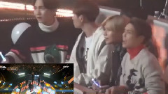 防彈少年團跳Perfect Man臺下SHINee的反應