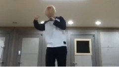 樸智旻JIMIN推特更新:昨天練習Dope的時候JIMIN