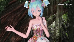 叢林中的精靈,唯美初音的Angelite