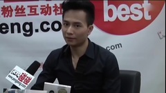 歡子受邀做客碰碰網專訪 宣傳新專輯