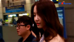 韓國金浦機場出境 林允兒Cut