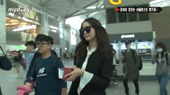 MyDaily韓國仁川機場出境 林允兒Cut