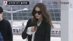 韓國仁川機場出境 林允兒Cut