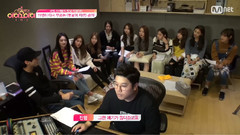 Produce 101 若櫻花凋謝 錄音室現場