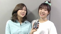 SBS 夢幻般的歌手 Apink 吳夏榮&金南珠 采訪CUT