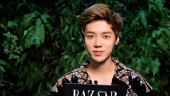 <芭莎男士>七月品位封面:鹿晗 預告花絮1