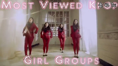 YouTube韓國女團MV點擊量 TOP50(截至6.26)