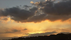 大自然風光之落日余輝