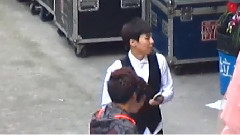 SMT后臺 走過的伯賢和話嘮CHEN加上小話嘮秀珉
