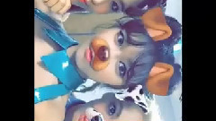 秀英 Snapchat 更新一則