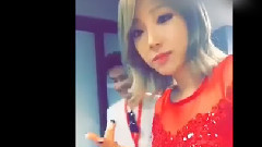 Tiffany snapchat更新泰妍相關視頻 小吃貨