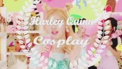 女愛豆們Cosplay小丑女哈莉奎恩合集