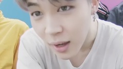 采訪時樸智旻(Jimin)自拍與BTS
