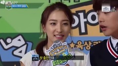 偶像運動會 宇宙少女恩熙 短跑比賽 60米決賽CUT