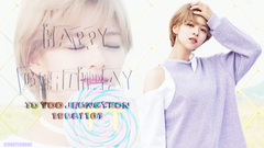 Happy birthday to YOO 定延慶生視頻