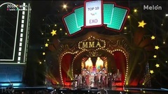 [TE]161119 MMA頒獎典禮 EXO兩個團體獎 中字.