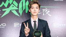 鹿晗愛奇藝尖叫之夜采訪片段