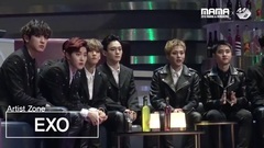 161202 MAMA頒獎典禮 EXO觀看 TWICE 舞臺表演 現場版