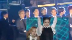 EXO&防彈少年團臺下觀看BLACKPINK表演