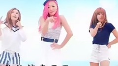 看AOA和APINK的視頻 說歌名