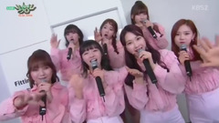 OH MY GIRL - 回歸采訪 - KBS音樂銀行現場版 17/04/07