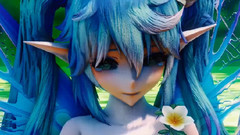 全身絲滑盡享,精靈miku的悲傷