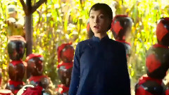 電視劇<紅高粱>九兒與日軍同歸于盡