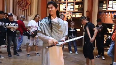 電視劇<擇天記>花絮 長生片場練劍忙 自創劍法龍飛鳳舞 ????