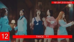 世界女團MV點擊量排行Top15