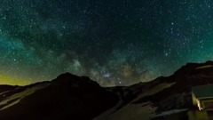 希臘的唯美星空