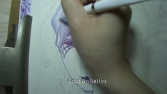 手繪 柳巖